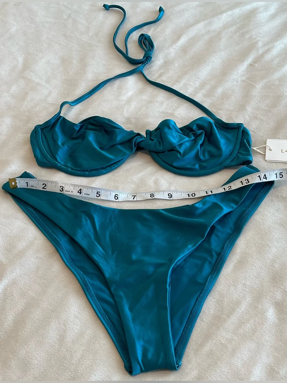 L*Space Bikini Set Toni Top & Rocky Classic Bottom Medium/Large